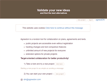 Tablet Screenshot of agreedon.com
